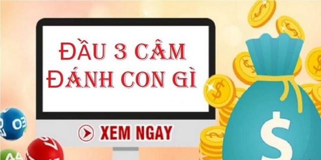 Đầu 3 câm hôm sau đánh lô gì?