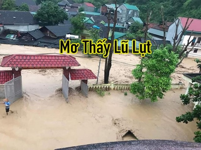 Nằm mơ thấy lũ lụt điềm gì?