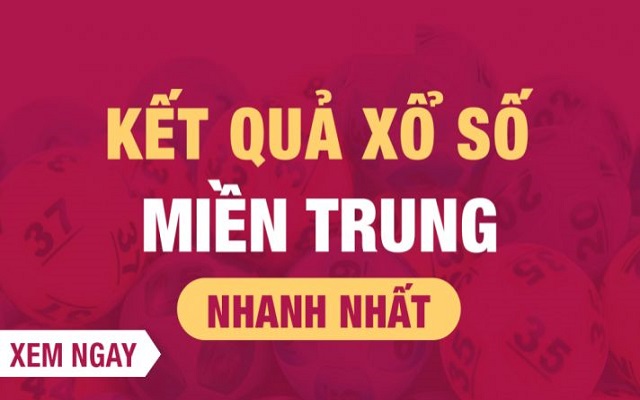 Xổ số đài chính hôm nay tại miền Trung