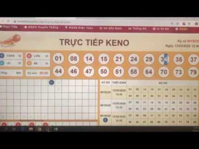 Cách dò kq keno vietlott theo từng hình thức chơi