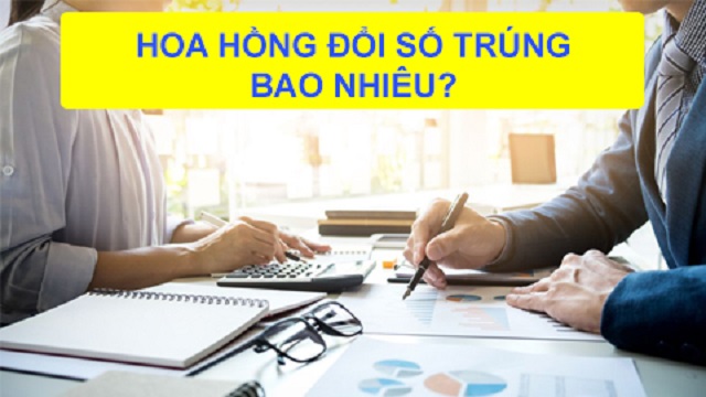 Tìm hiểu hoa hồng đổi vé số trúng thưởng là bao nhiêu?