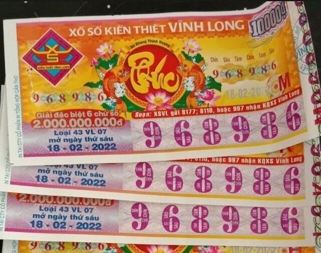 Giải thưởng xổ số miền trung và miền nam giống nhau về cơ cấu