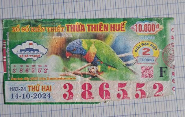 Những lưu ý về vé số trúng thưởng