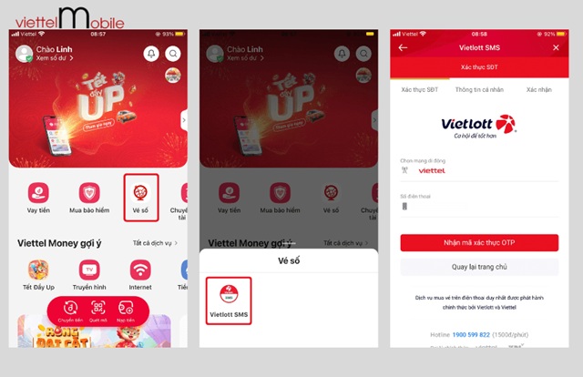 Hướng dẫn cách mua Vietlott trên My Viettel Hướng dẫn cách mua Vietlott trên My Viettel