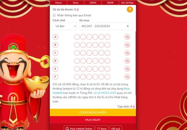 Xổ số Mega Vietlott - Cẩm nang chơi Mega 6/45 hiệu quả!