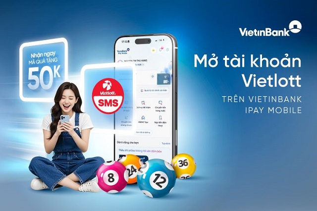 Cách mua Vietlott trên VietinBank iPay nhanh chóng