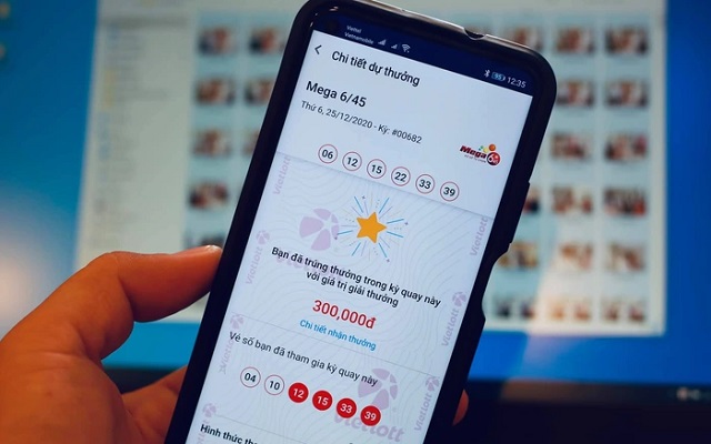 Hình thức mua vé số trên app là gì?