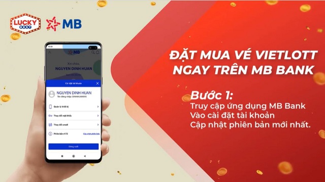 Mua vé số trên app MB Bank có an toàn không?