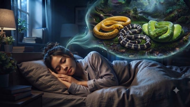 Mộng thấy 3 con rắn chết