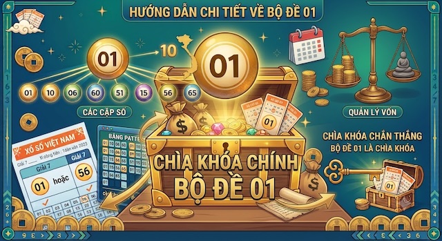 Kết hợp các phương pháp soi cầu bộ đề 01 giúp bạn bắt là trúng