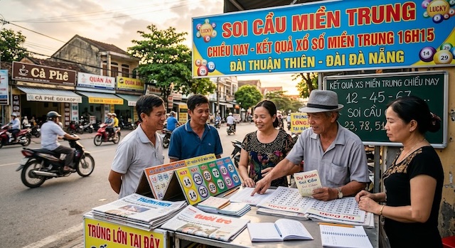 Soi cầu miền Trung chiều nay với lịch quay cố định được công bố rõ ràng